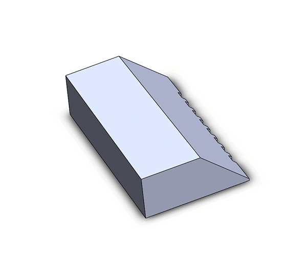 Chip Breaker External Threading Insert